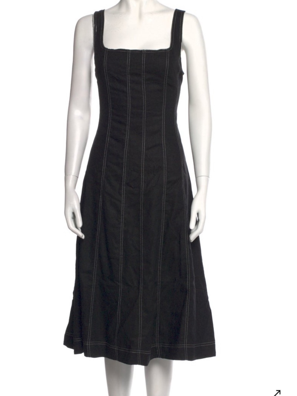 Christian Lacroix Black Midi Dress